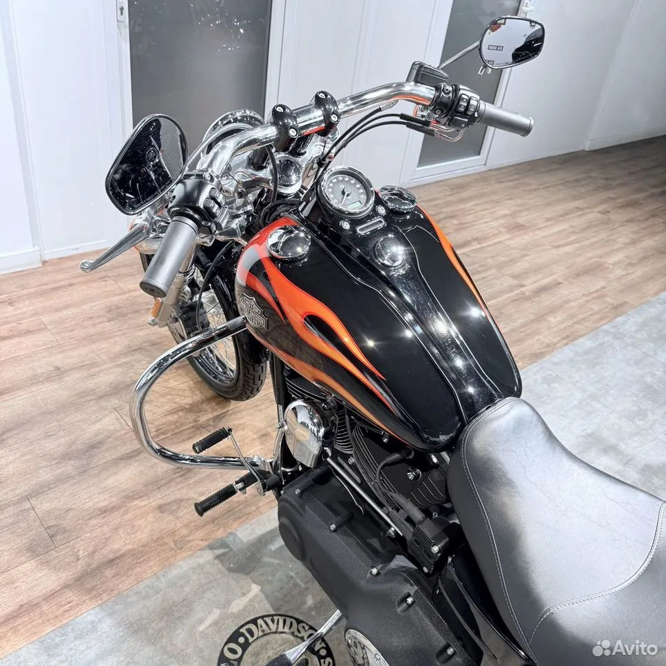 2012 DYNA Wide Glide 96 Blасk Оrange Flamеs. Hello Davidson, Москва. Только хорошие мотоциклы…