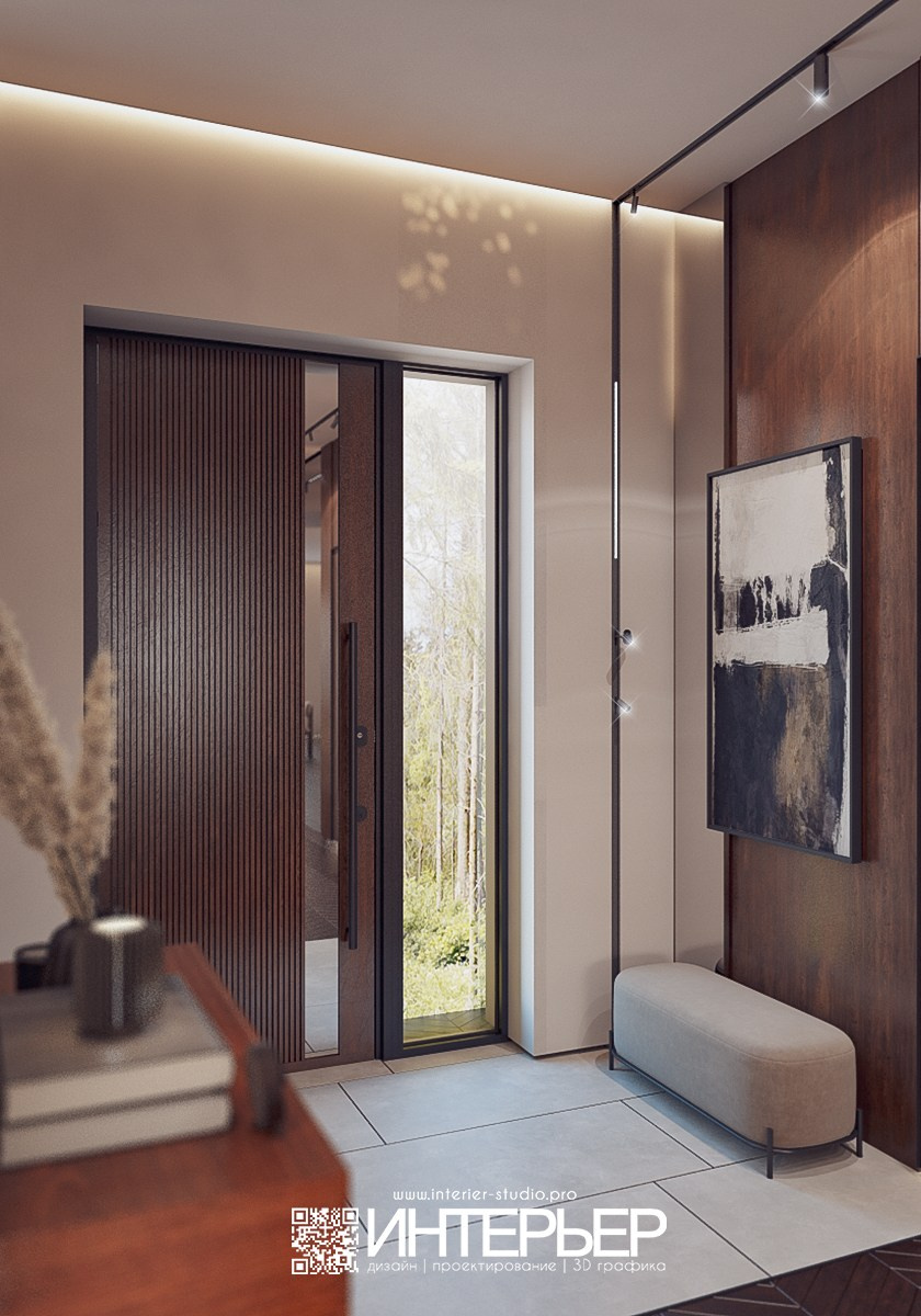 Дизайн-проект дома Тамирлана и Айшат. Корректировки по 3D визуализации гостиной-кухни-прихожей. Дизайн интерьера, 3D визуализация и 3D моделирование. Создание проектов и чертежей. КМВ: Кисловодск, Пятигорск, Ессентуки и удаленно