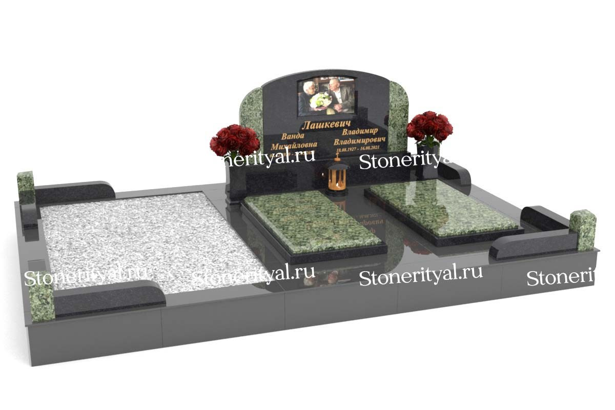 Семейные памятники. Изготовление и установка памятников в Москве и МО