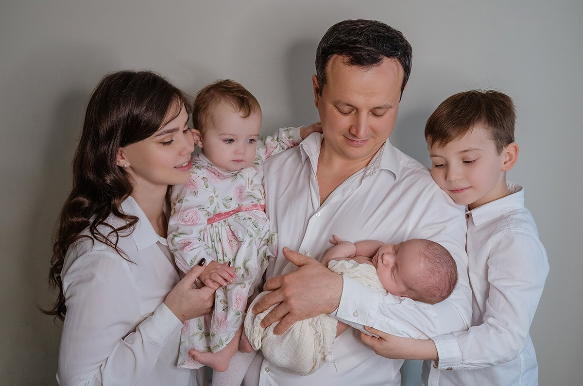 Фотосессия новорожденного в Москве