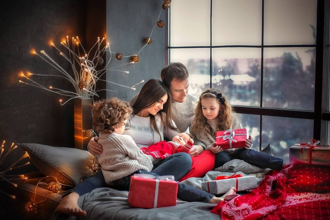 Новогодний фотопроект. Детский и семейный фотограф и наставник в Москве Мария Миронова