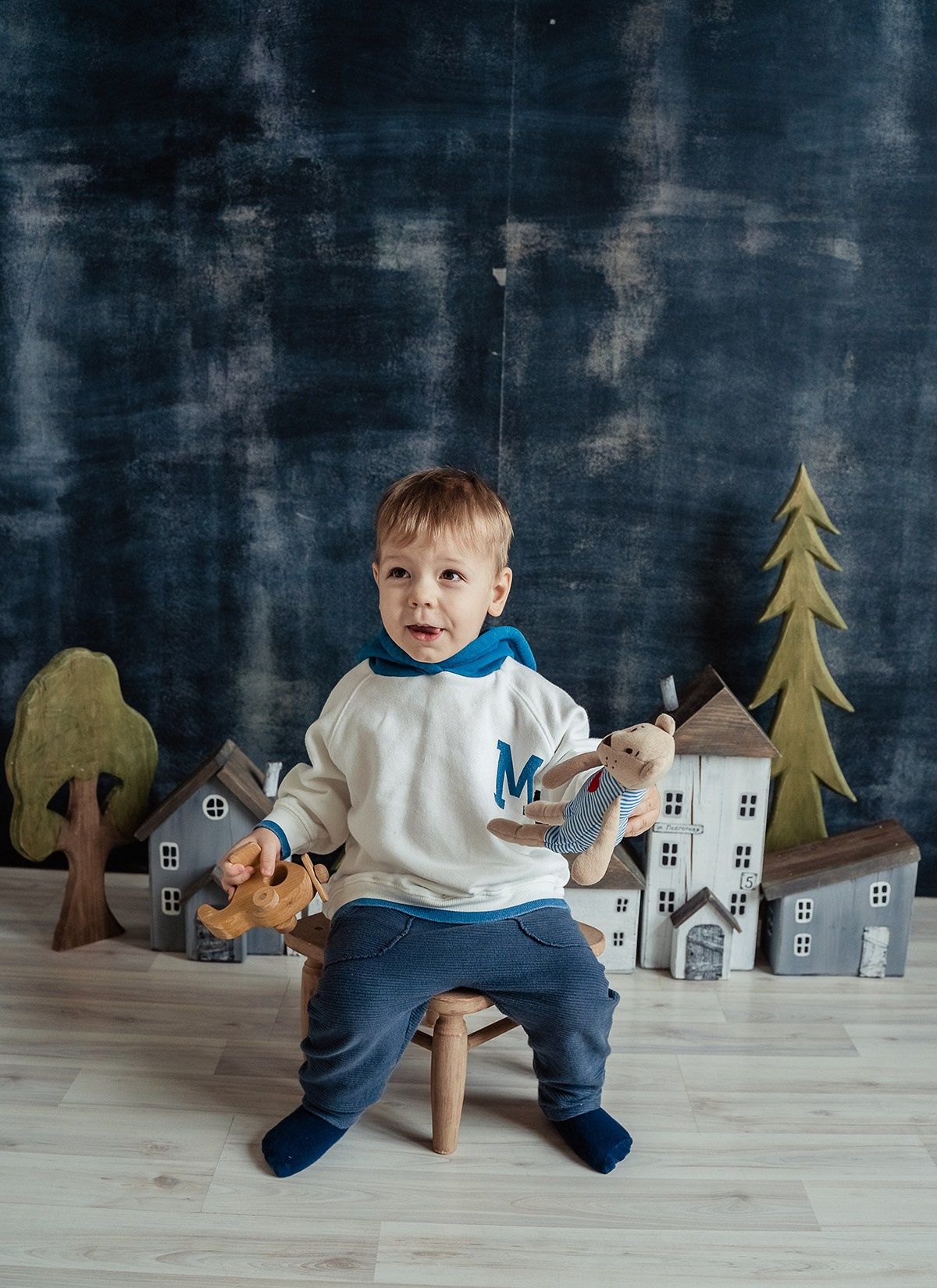 Фотосессия дня рождения в студии