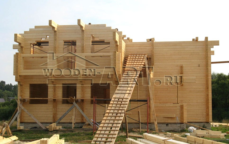 «Прохорово» 299 кв. м. Проекты деревянных домов