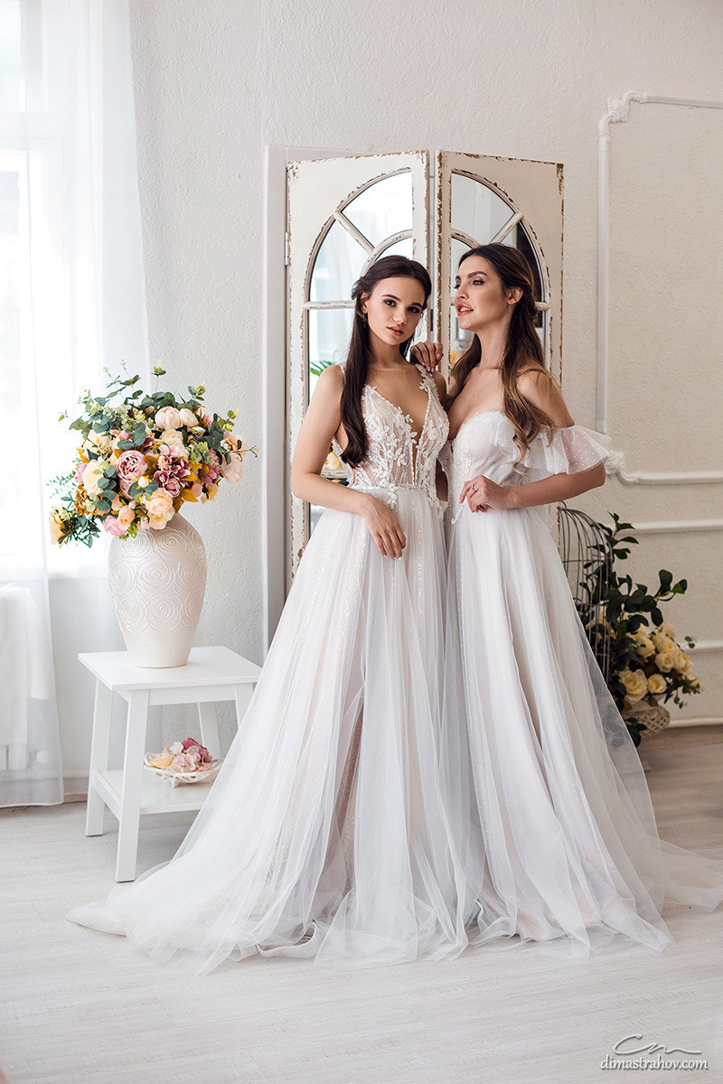 Утро невесты в студии. Свадебный фотограф, фотосъемка в Крыму, Севастополе, Симферополе, Ялте