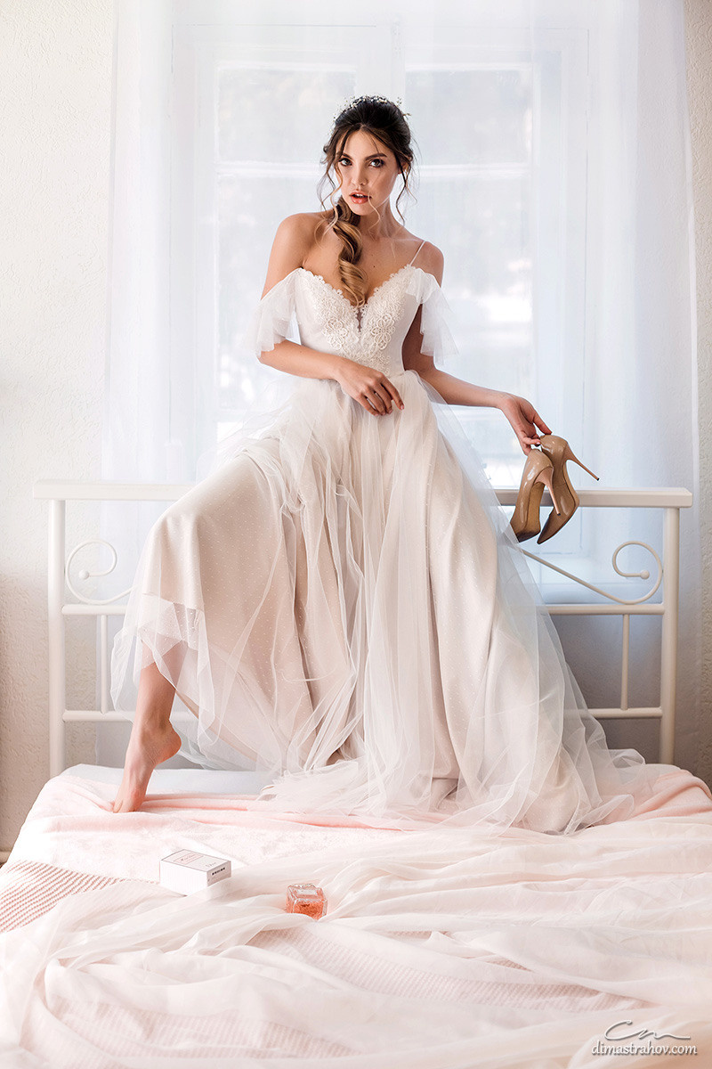 Утро невесты в студии. Свадебный фотограф, фотосъемка в Крыму, Севастополе, Симферополе, Ялте