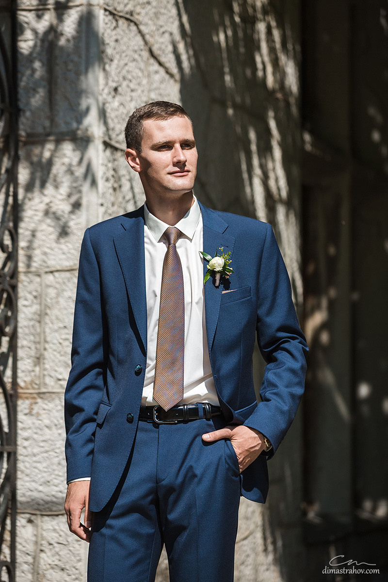 Свадьба Димы и Алисы. Прогулка, регистрация и банкет в ресторане. Свадебный фотограф, фотосъемка в Крыму, Севастополе, Симферополе, Ялте