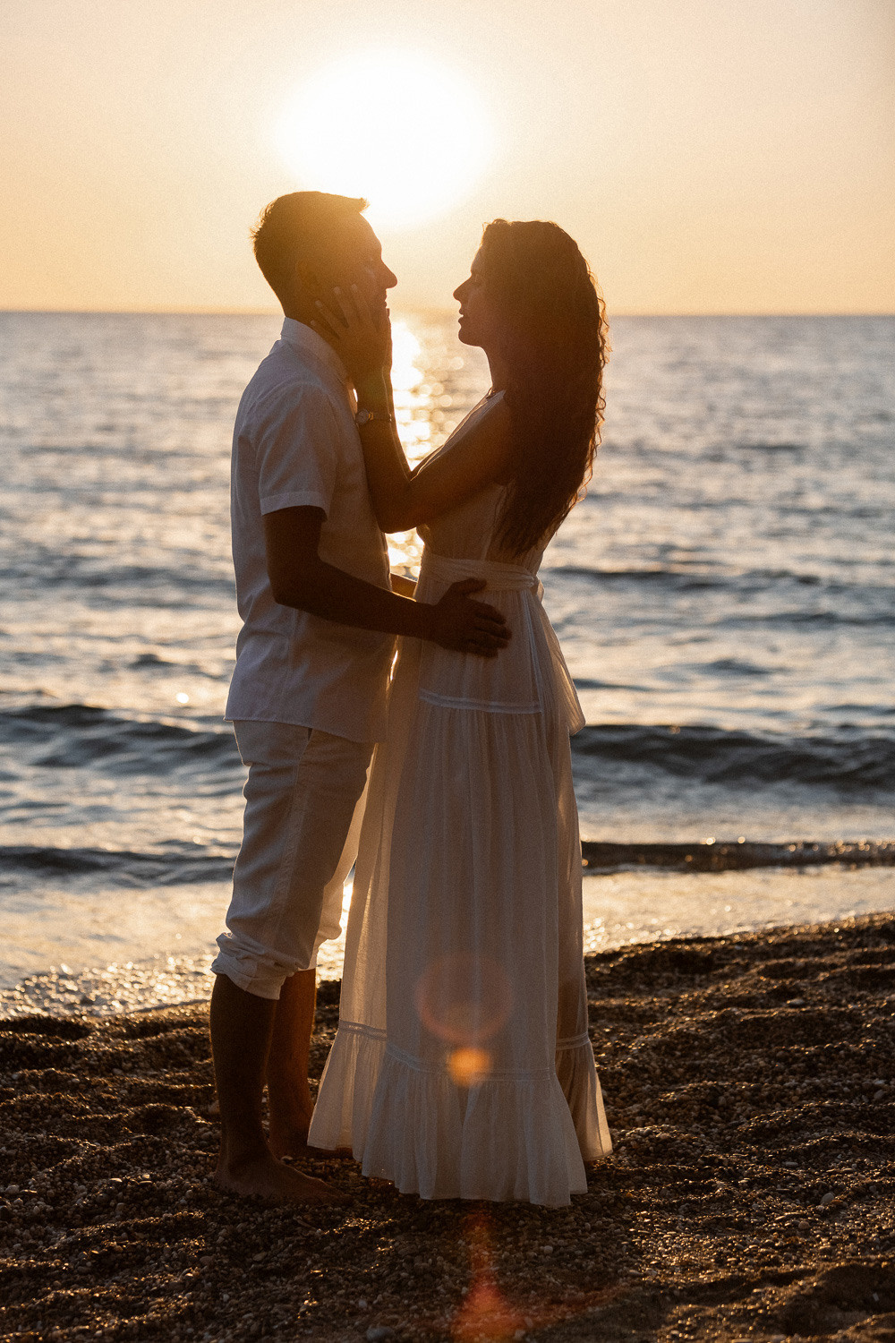 Женя и Настя - Лавстори на западном берегу Крыма в Орловке и Каче. Свадебный фотограф, фотосъемка в Крыму, Севастополе, Симферополе, Ялте