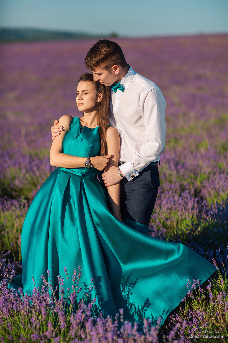 Миша и Настя - Лавстори в лаванде. Свадебный фотограф, фотосъемка в Крыму, Севастополе, Симферополе, Ялте