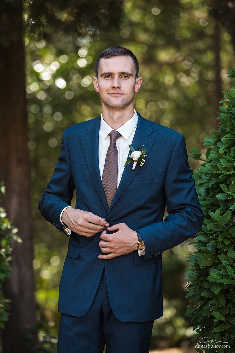 Свадьба Димы и Алисы. Прогулка, регистрация и банкет в ресторане. Свадебный фотограф, фотосъемка в Крыму, Севастополе, Симферополе, Ялте