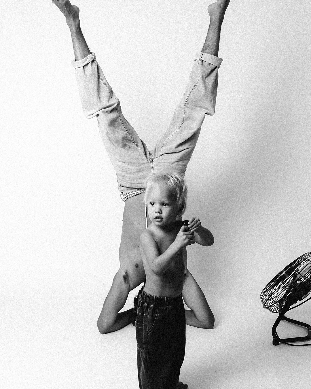 Self-portrait studio in Samara