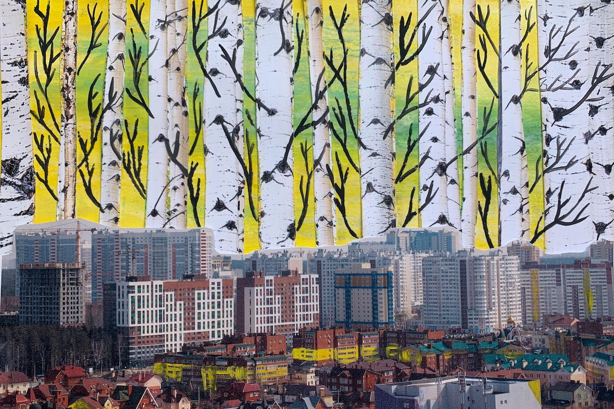 НОВЫЙ ГОРОД. Художница Екатерина Малышева