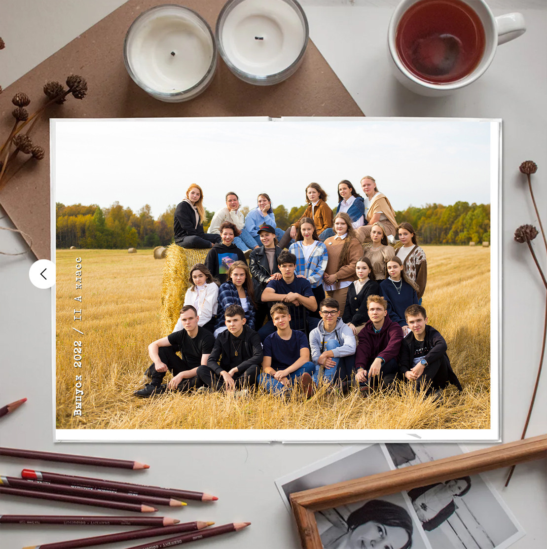 Примеры старшие классы. Школьная фотография Поповы