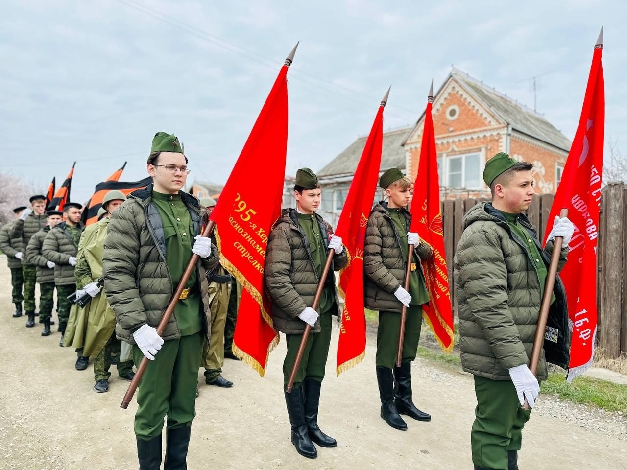 Торжественное вручение юбилейных медалей в честь 80-летия Победы. Новотитаровский Дом культуры