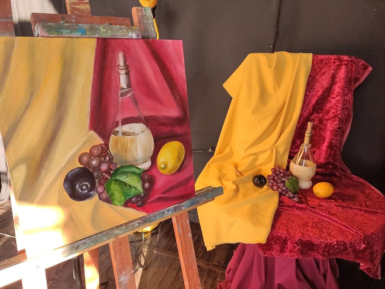 Художественная студия, руководитель — Оксана Гапошина. Дом Шрёдера