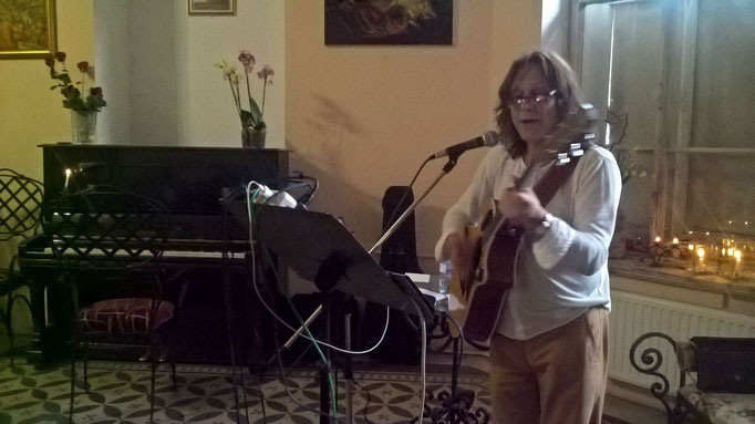 автор-исполнитель, гитарист Андрей Егоров — концерт 2017 г в особняке Шрёдера