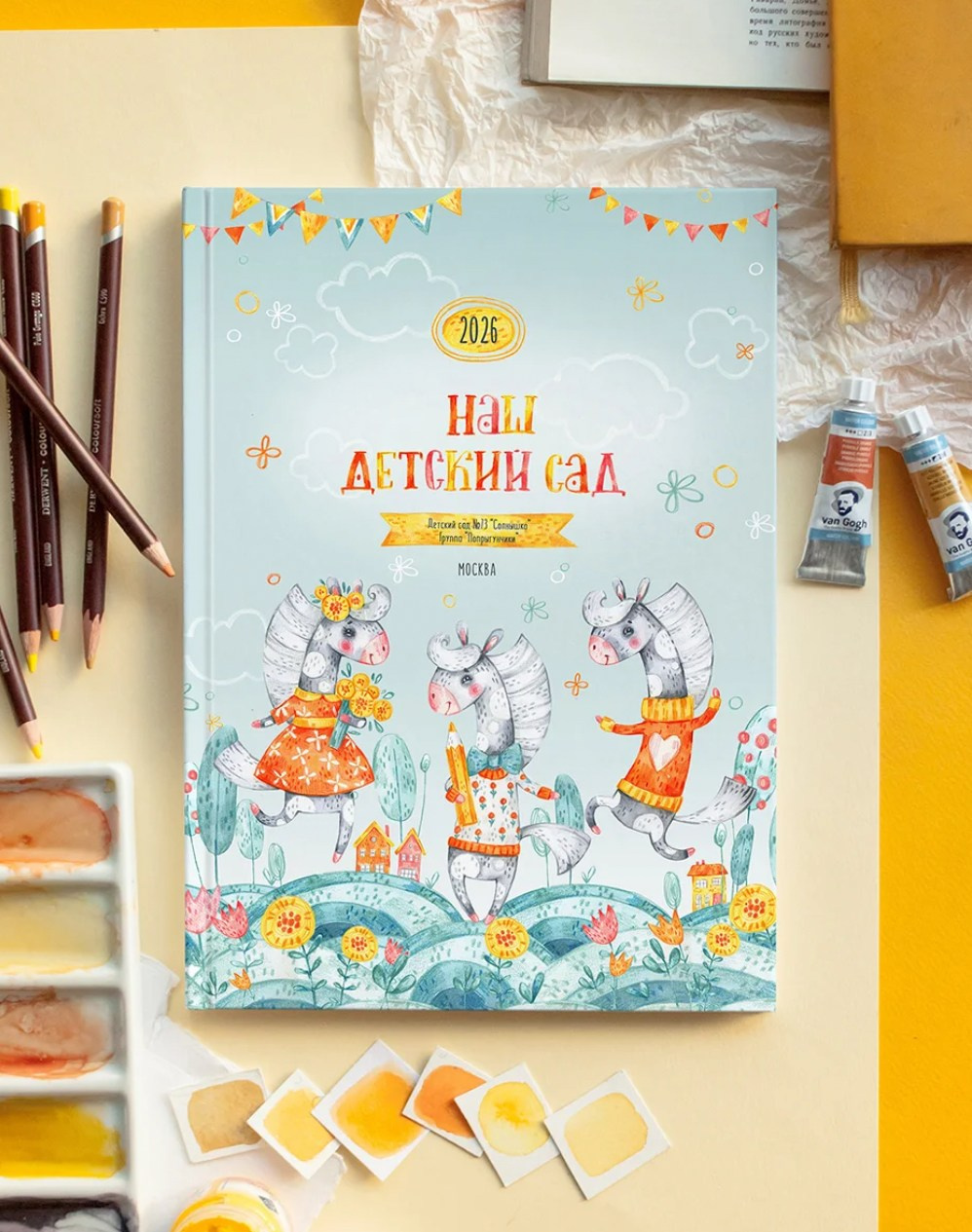 Дизайны детский сад. Выпускные альбомы для детского сада и школы