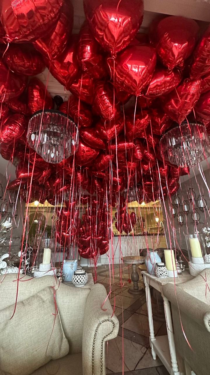 14th Valentine’s Day. Шары с гелием, фотозоны Нови Сад Белград. Balone i dekoracije od balona Novi Sad Beograd