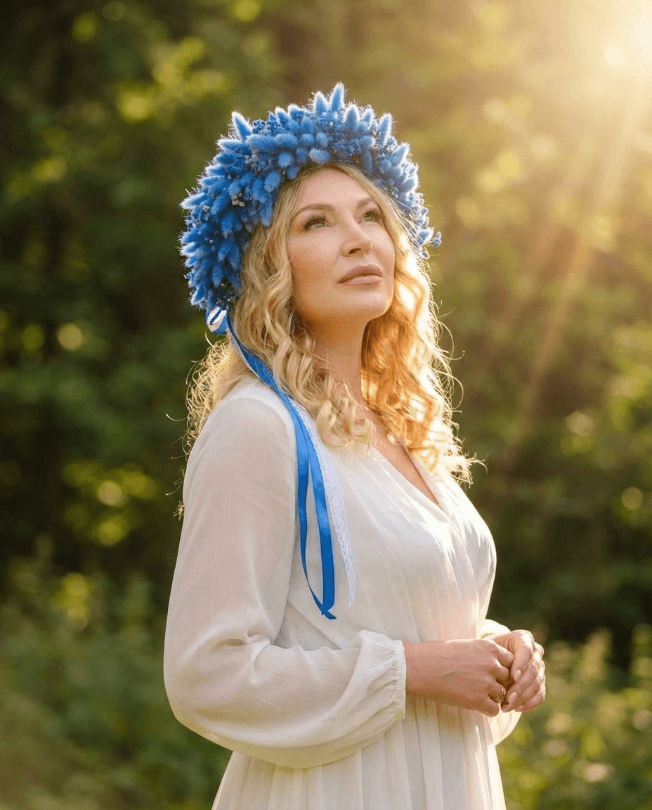 Лёгкий шёпот неба. Флористическая симфония. Авторские украшения