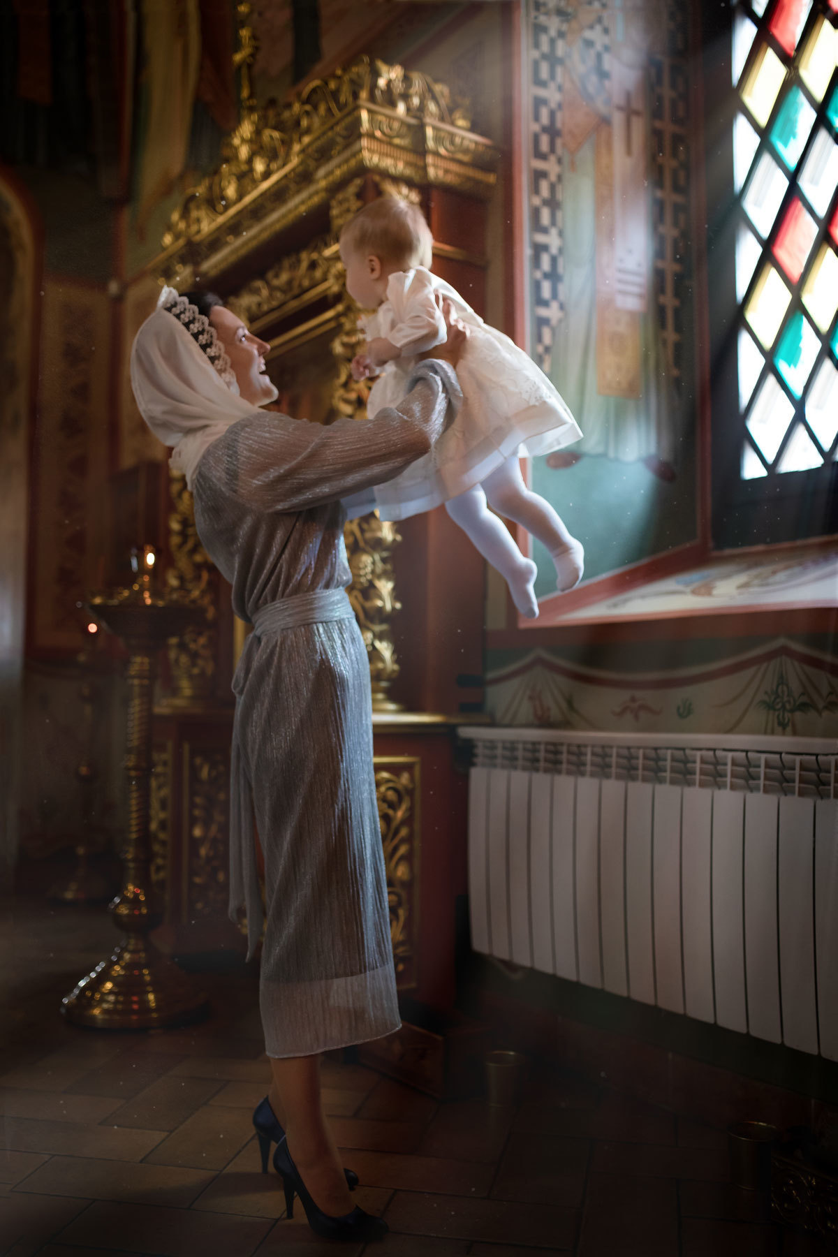 Крещение в Храме Казанской иконы Божией Матери в Котельниках