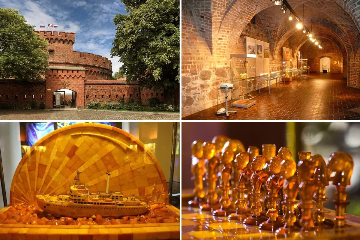 Музей янтаря в Калининграде расположенный в башне Дона