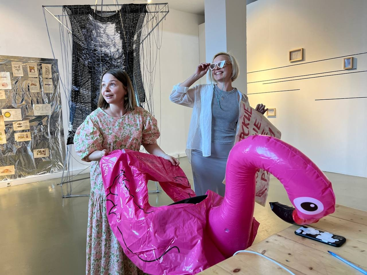 «Нежная стачка» — перформанс в Центре современного искусства Винзавод, 28 мая. Ольга Михальчук, художница и фотограф