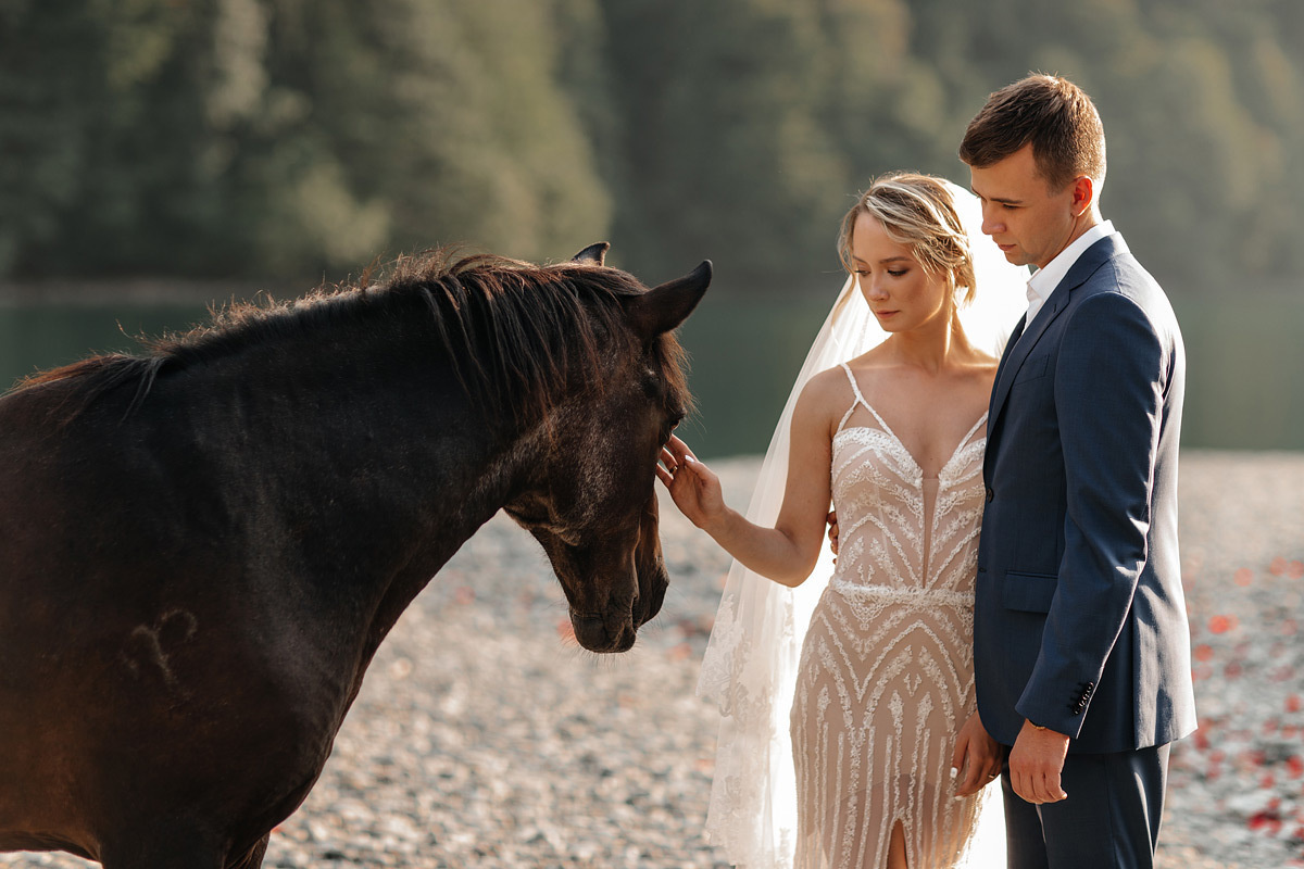 Wedding with on-site registration in Krasnaya Polyana (Sochi). Worldwide Wedding Photography Demskoy Studio