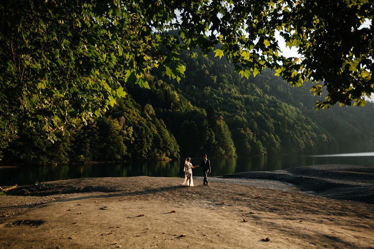 Wedding with on-site registration in Krasnaya Polyana (Sochi). Worldwide Wedding Photography Demskoy Studio