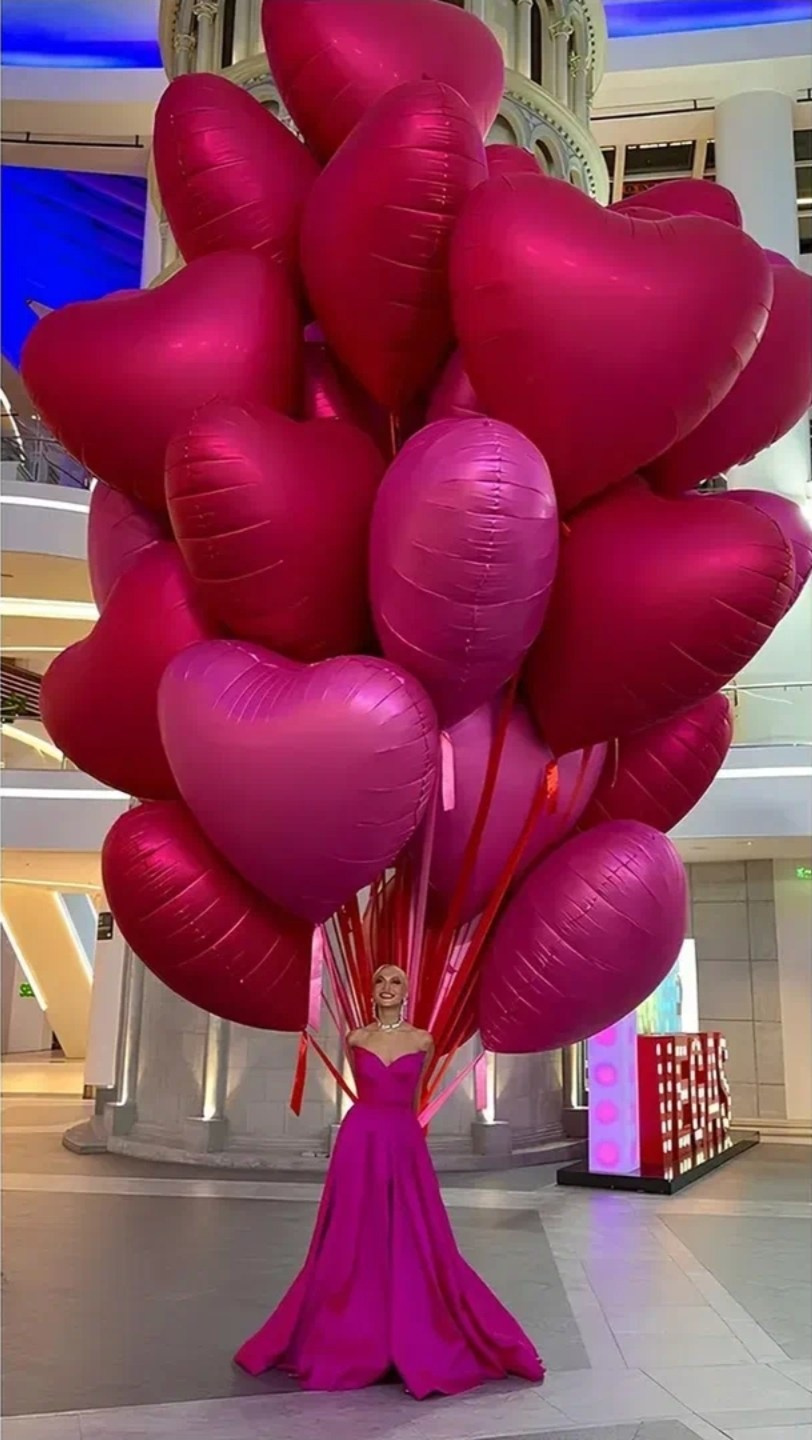 14th Valentine’s Day. Шары с гелием, фотозоны Нови Сад Белград. Balone i dekoracije od balona Novi Sad Beograd