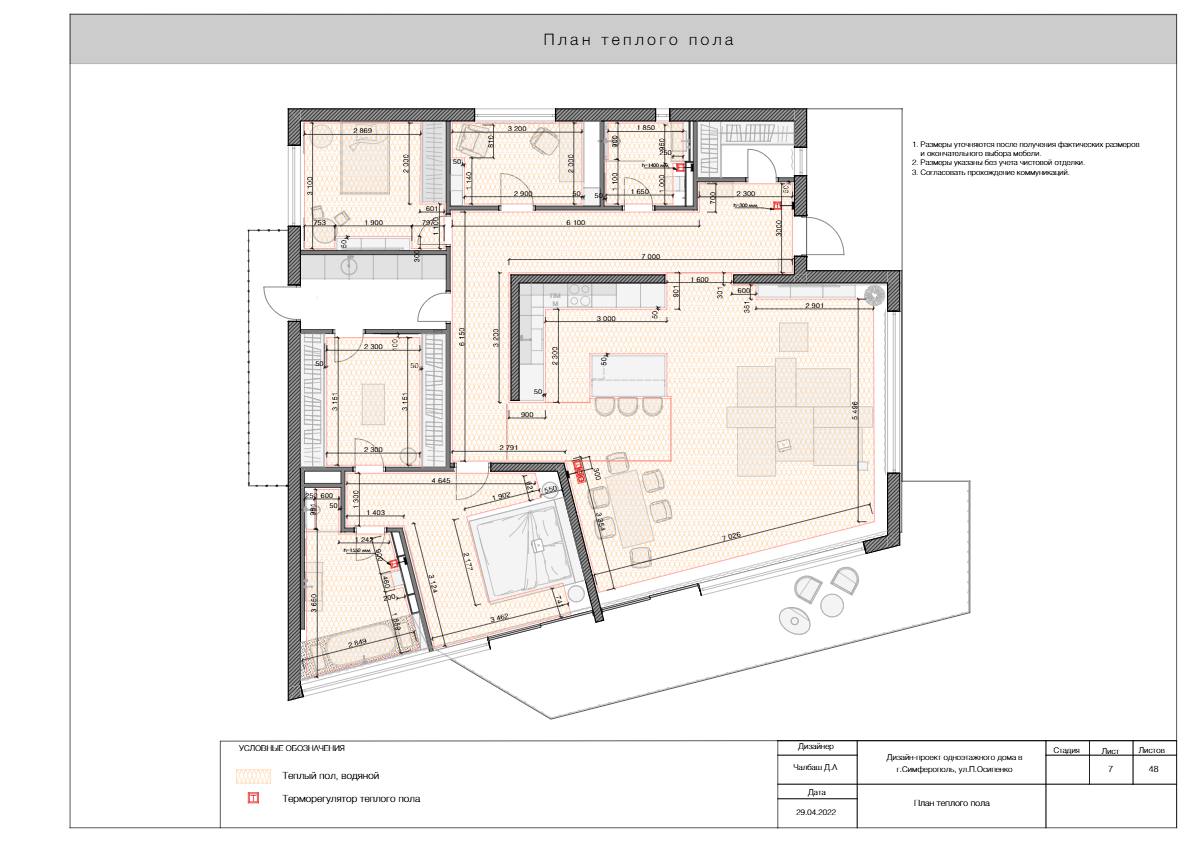 Дизайн интерьера в Крыму