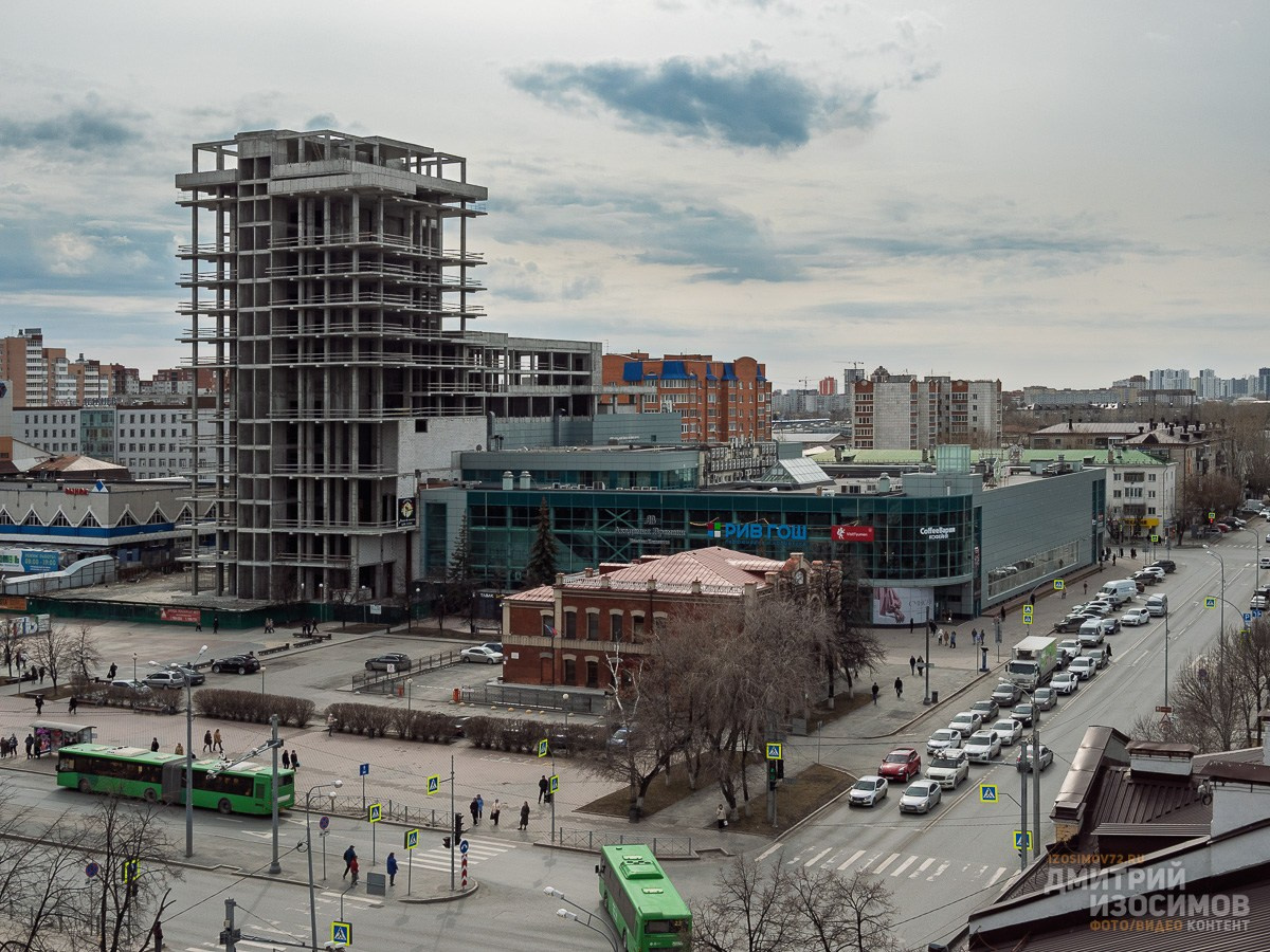 Водонапорная башня Тюмени