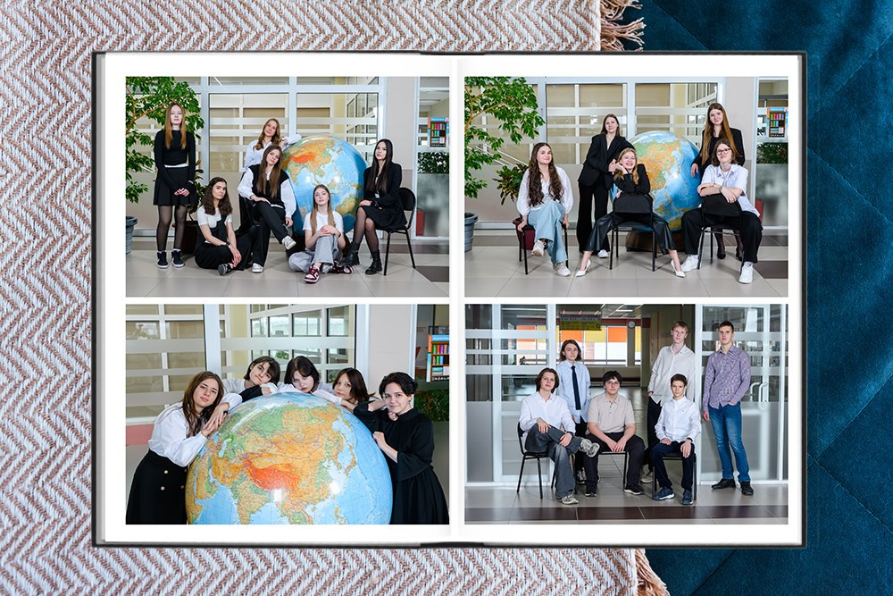 Выпускной альбом для 9 и 11 классов в Томске. Студия выпускных альбомов Ольги Галкиной. Томск