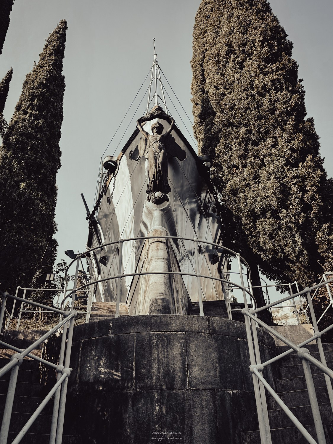 Vittoriale degli Italiani-Бывшая резиденция Габриеле Д’Аннунцио. Авторские стильные фотокартины