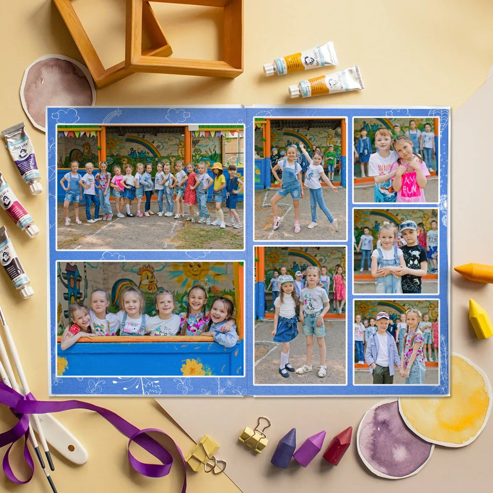 4 разворота ДС. Детский, семейный и школьный фотограф Светлана Волжанина