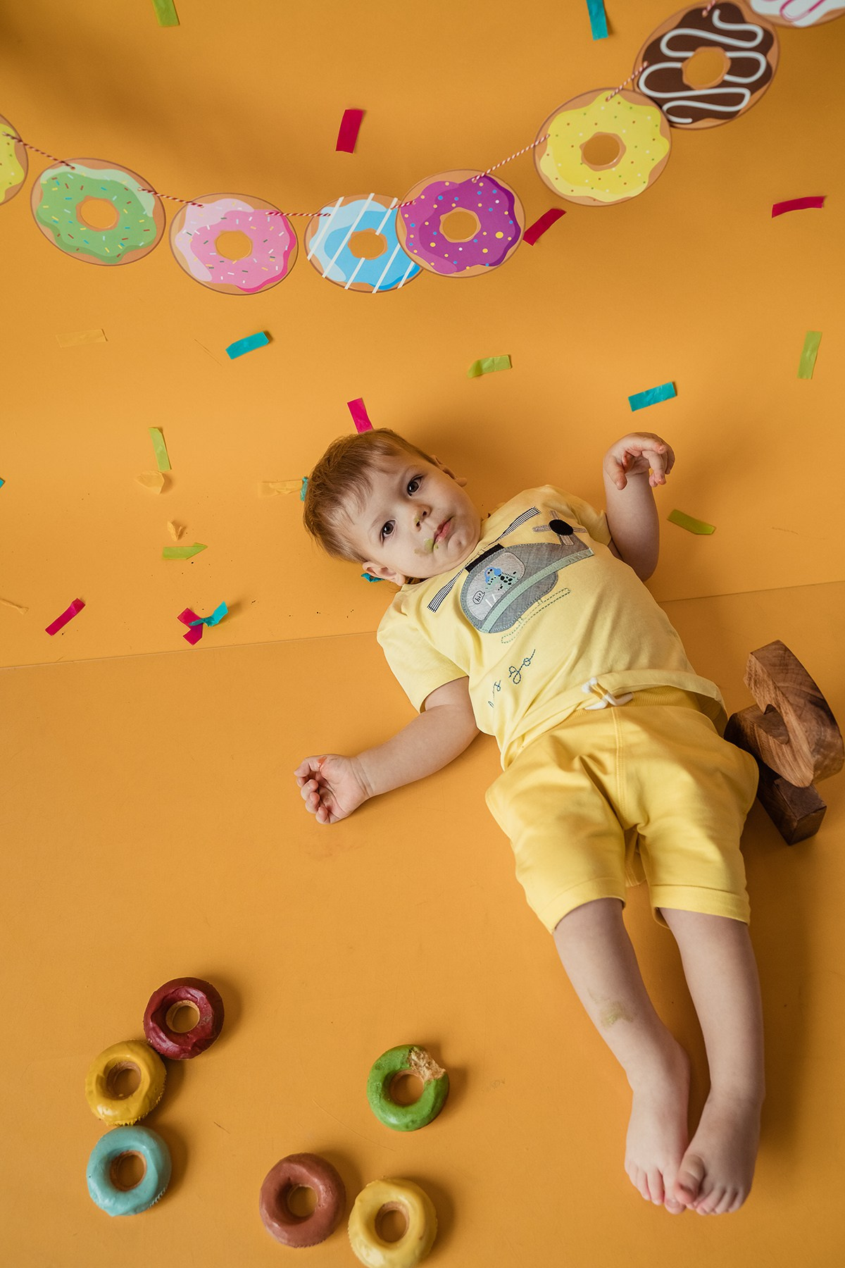 Фотосессия дня рождения в студии