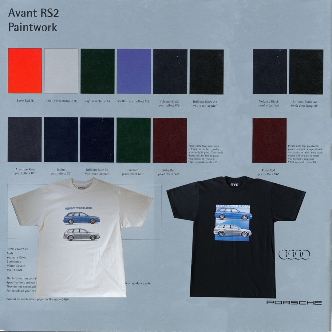 футболка audi rs