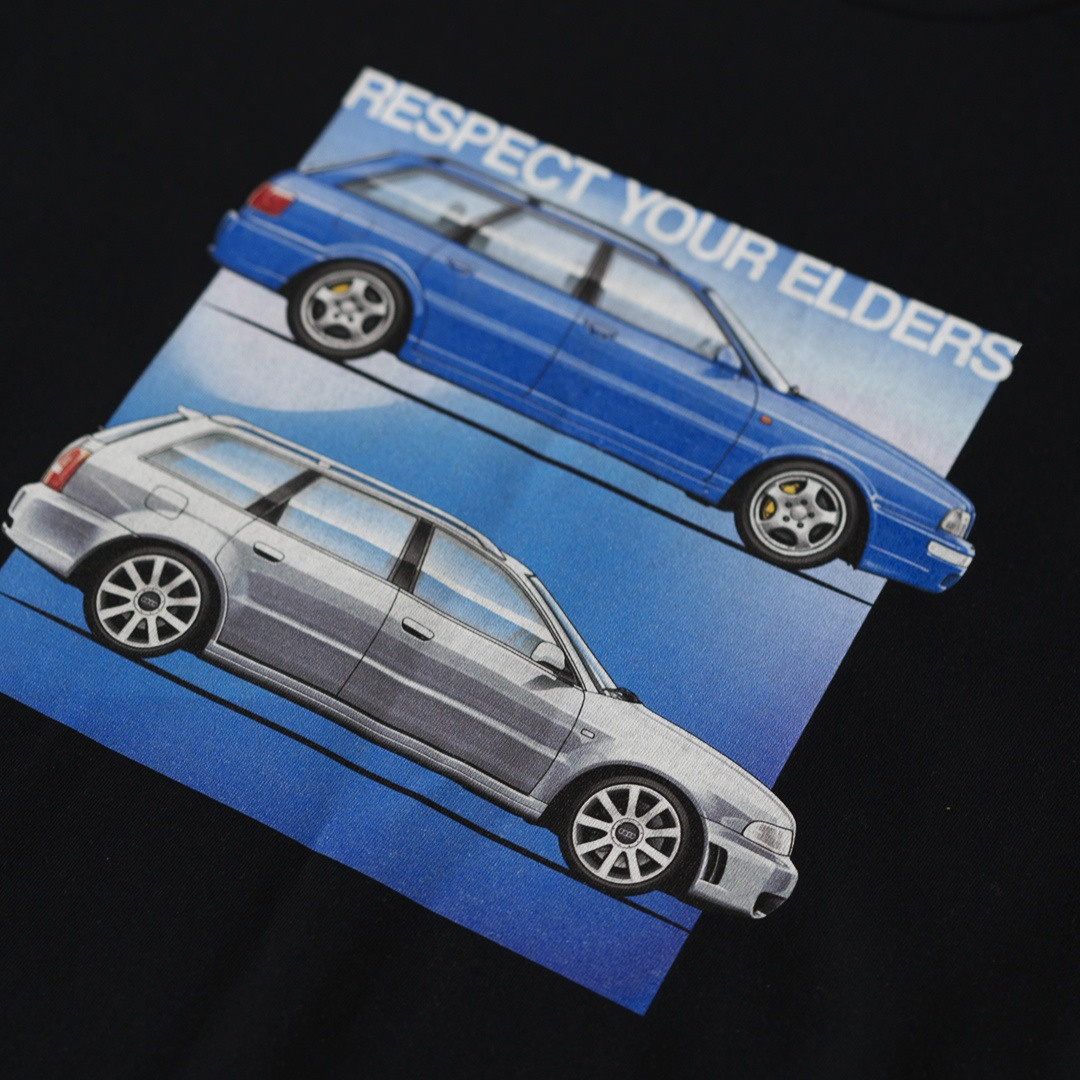 футболка для фанатов Audi RS 2 и RS 4