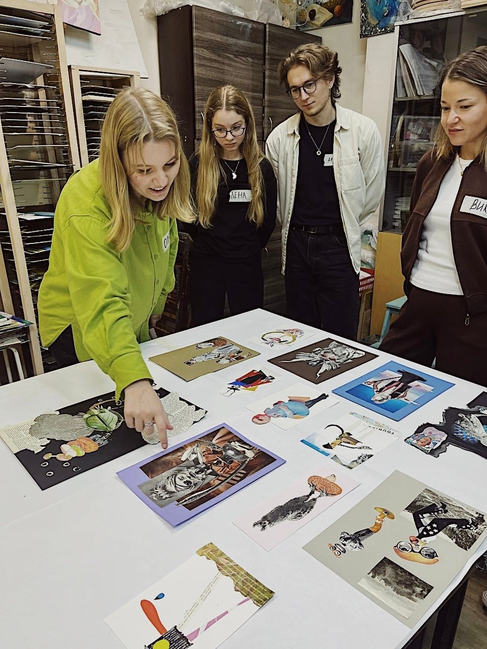 Групповые мастер-классы. Фотограф и коллажист Ольга Шереметьева