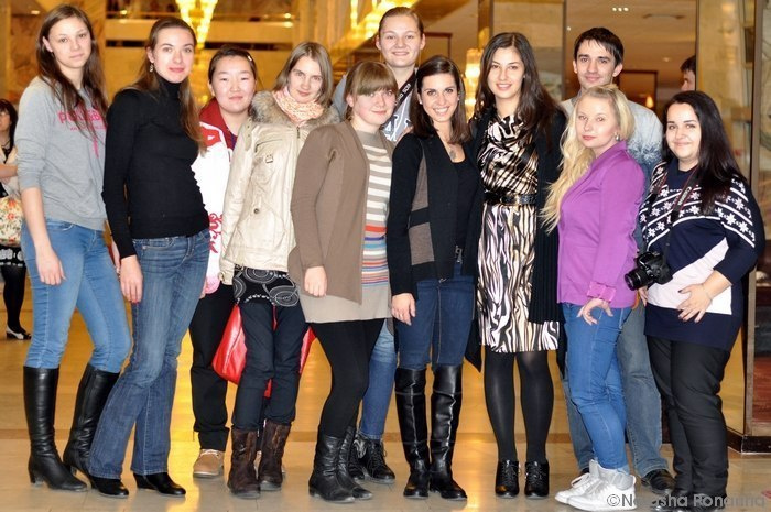 Fan-meeting with Valentina Marchei CoR 2012 Moscow. Russian figure skating photographer from Saint-Petersburg