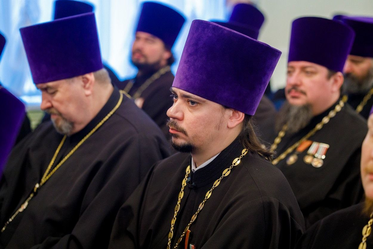 МИТРОПОЛИТ ИГНАТИЙ ВОЗГЛАВИЛ ЕЖЕГОДНОЕ ЕПАРХИАЛЬНОЕ СОБРАНИЕ ДУХОВЕНСТВА САРАТОВСКОЙ ЕПАРХИИ. Саратовское Северо-Западное благочиние