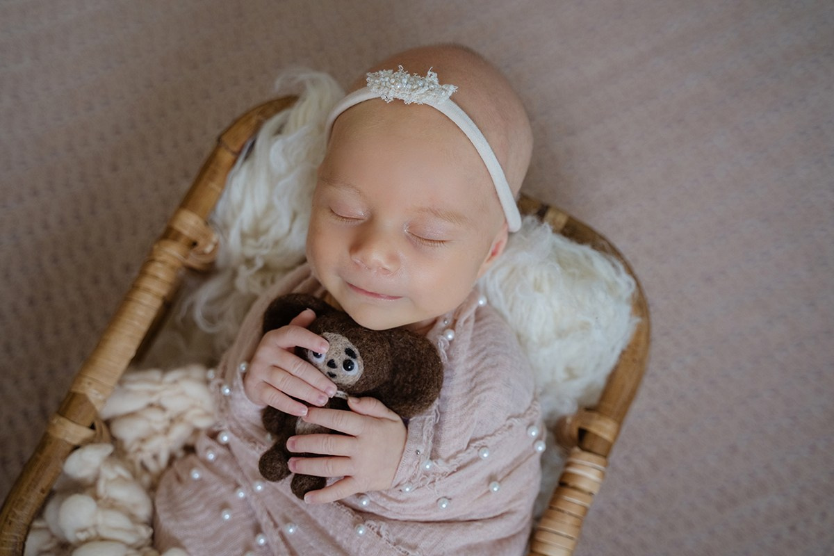 Фотосессия новорожденного в Москве