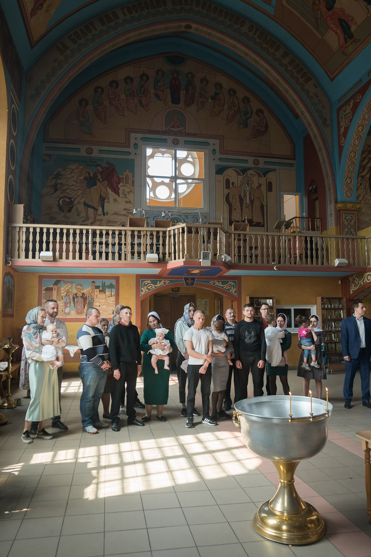 Крещение Платона в Покровском храме. Фотограф Татьяна Рутковская Калининград