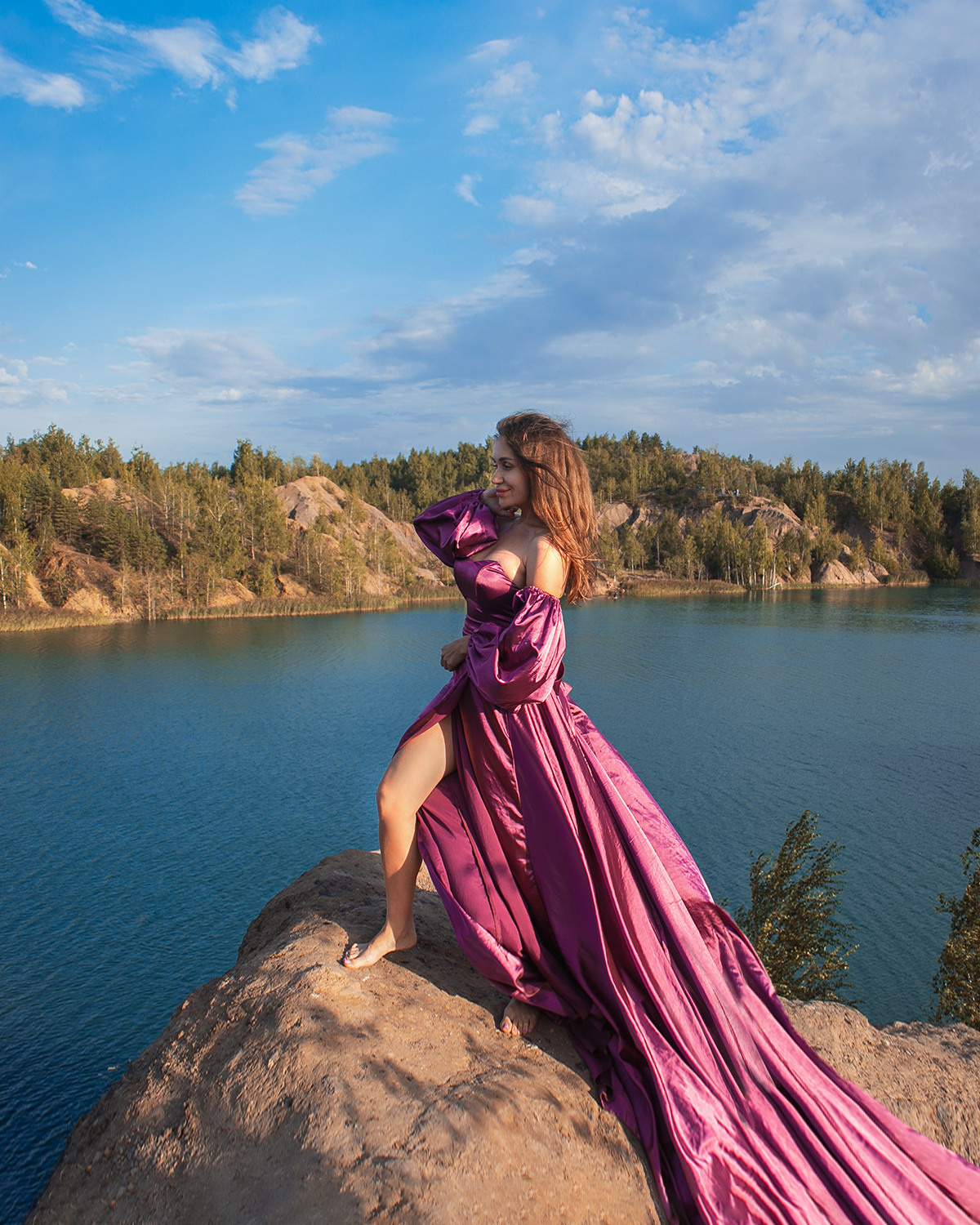 Женский фотограф, Москва, женский портрет, Кондуки, тульская область, Катерина Сысуева, Рина Сысуева, Екатерина Сысуева, экскурсионный фототур, фототур, фотосессия на природе, фотосессия в летящем платье, Романцевские горы, Тульская область, путешествие