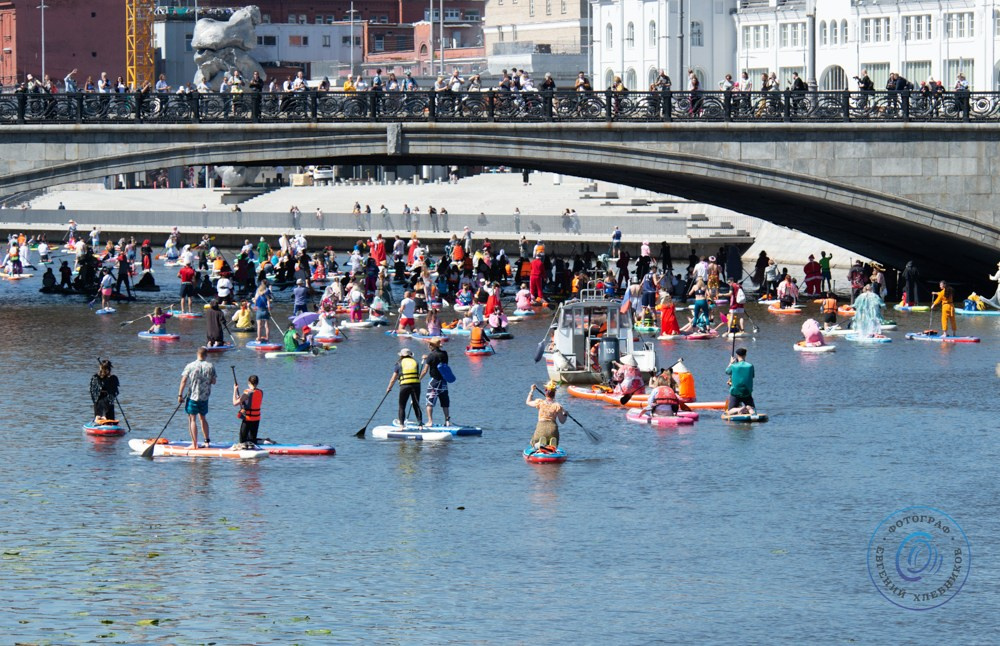 Карнавал на сап-досках. Event-фотограф Евгений Хлебников
