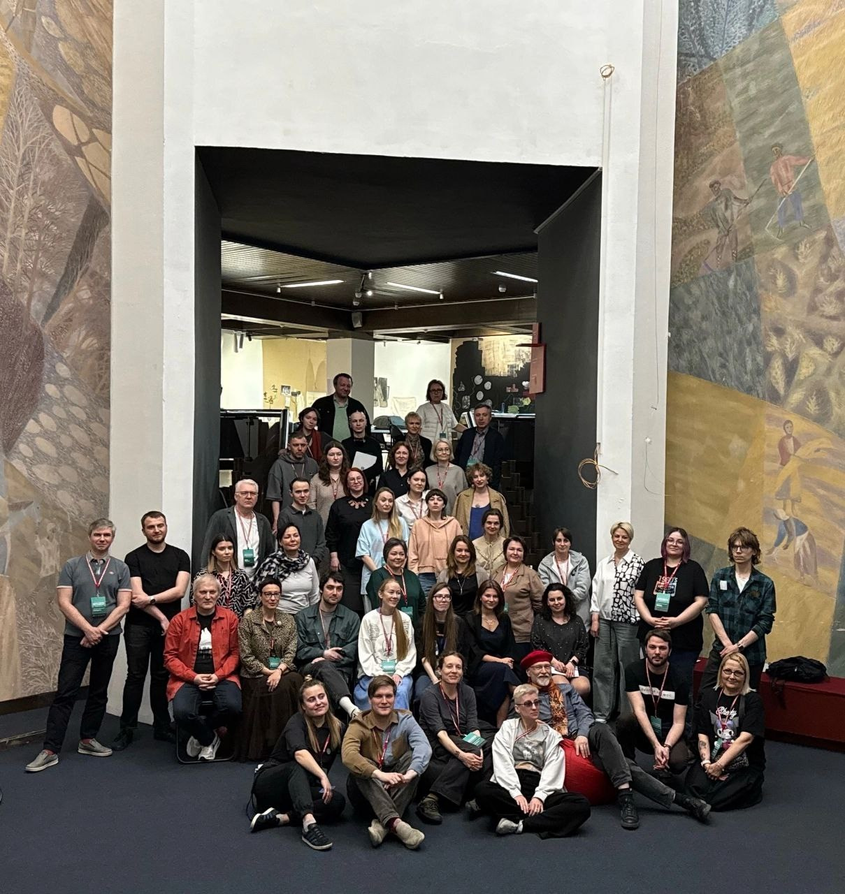 Лаборатория Красноярской музейной биеннале. Artist Anna Snegina Художница Анна Снегина