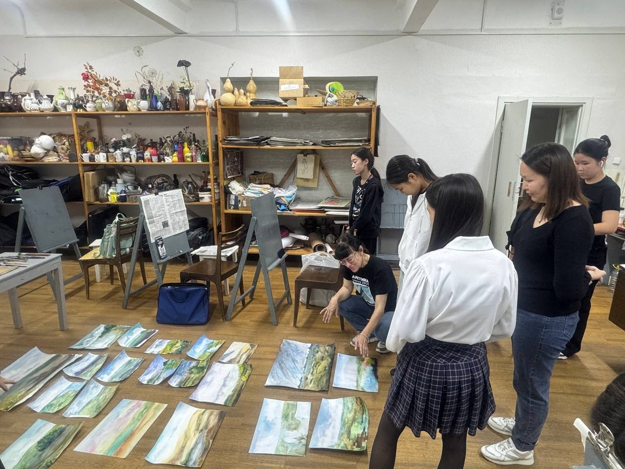 2025 г. город Элиста, Республика Калмыкия. Ефремова Ольга. Художник