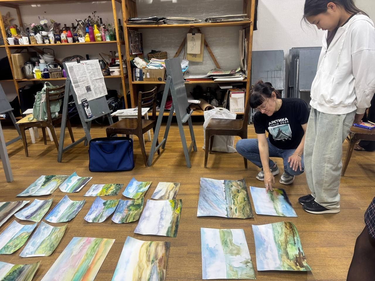 2025 г. город Элиста, Республика Калмыкия. Ефремова Ольга. Художник