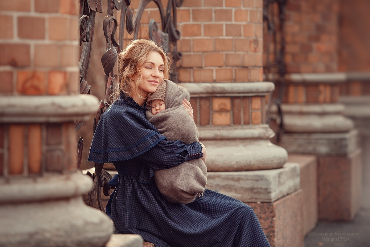 Фотосессия семейная: мама и малышка. Детский и семейный фотограф Склярова Екатерина