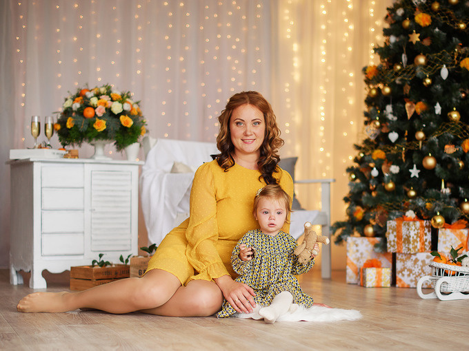 Новогодняя фотосессия. Детский и семейный фотограф Склярова Екатерина