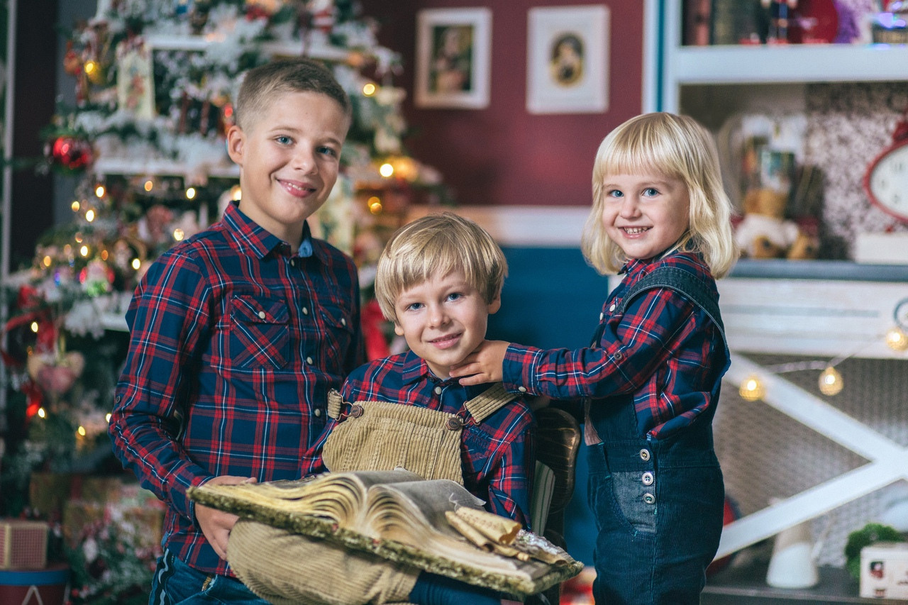 семейная новогодняя фотосессия в оренбурге