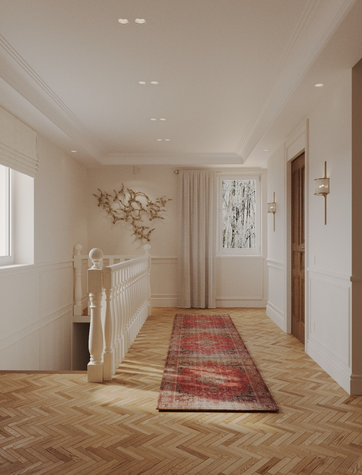 Реконструкция дома в пос. Ростоши. Дизайнер интерьера вашего дома мечты